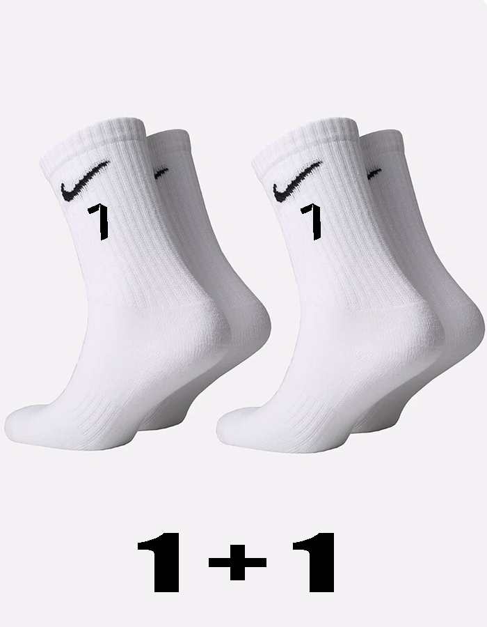 Тренировочные носки с номером 7, Комплект 2 пары